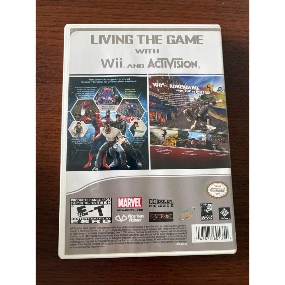 Living The Game with Nintendo Wii And Activision - DVD Video Disc‎ Collectible